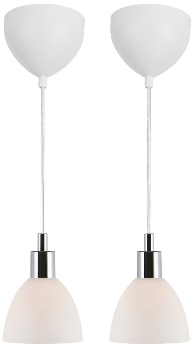 Darmowa Dostawa - Lampa wisząca 2x40 W chrom Nordlux Ray 63233033