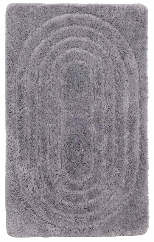 Darmowa Dostawa - Dywanik łazienkowy 80x50 cm prostokątny szary Multi-Decor Carmen 509224