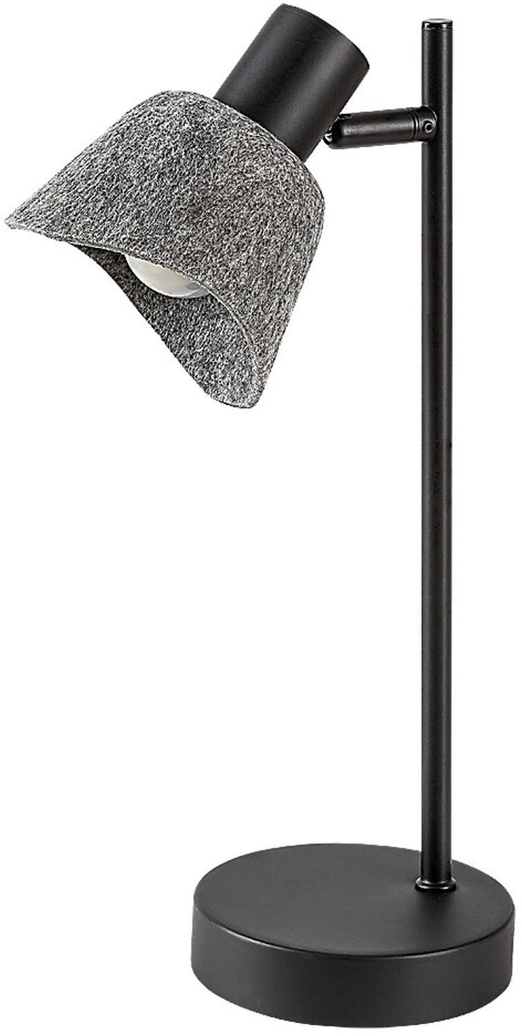 Darmowa Dostawa - Lampa stołowa 1x10 W czarna-popielata Rabalux Farelia 74018