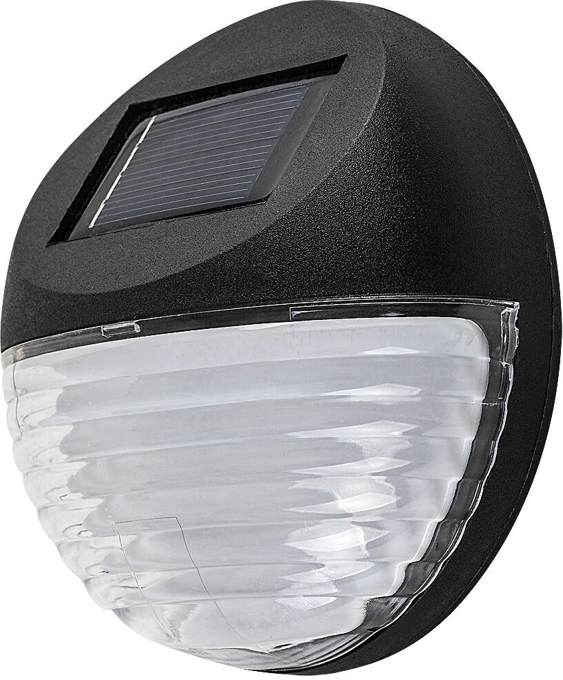 Darmowa Dostawa - Kinkiet solarny 1x1 W czarny Rabalux Lermos 77203