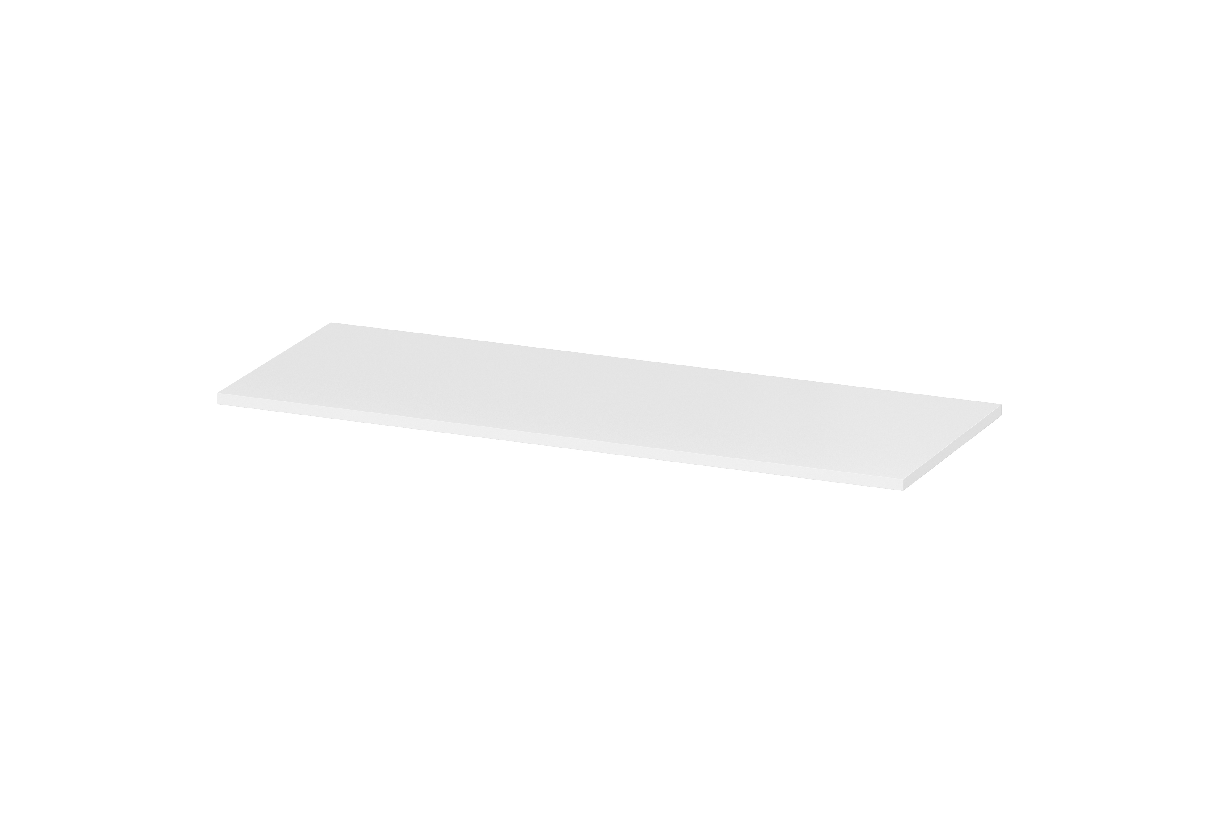 Darmowa Dostawa - Blat naszafkowy 120.4x42.8 cm biały Meissen Keramik Kontra S1004011
