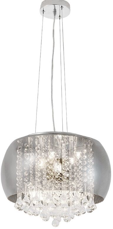 Darmowa Dostawa - Lampa wisząca 6x40 W chrom Rabalux Ninelle 3599
