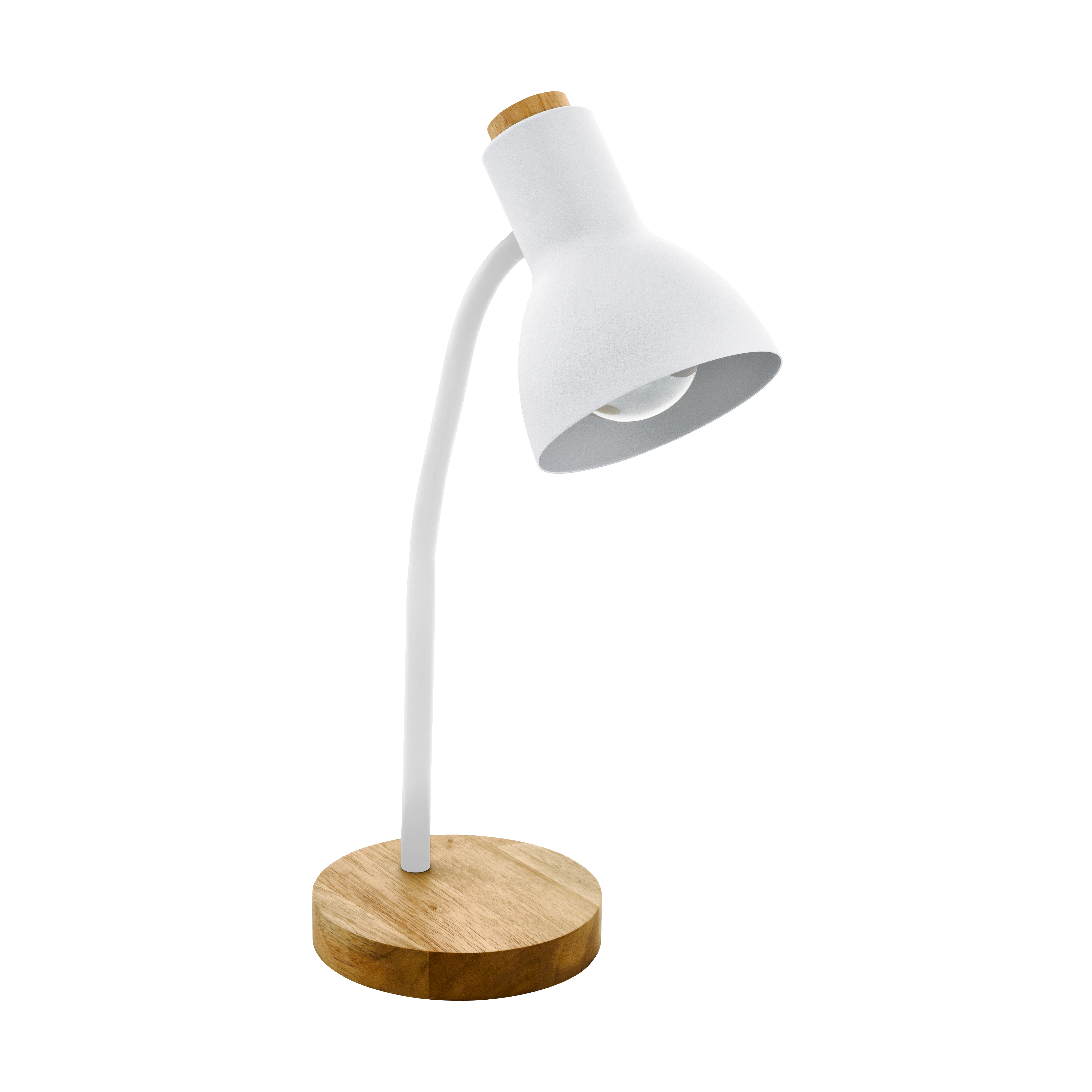 Darmowa Dostawa - Lampa biurkowa 1x40 W biała Eglo Veradal 98832