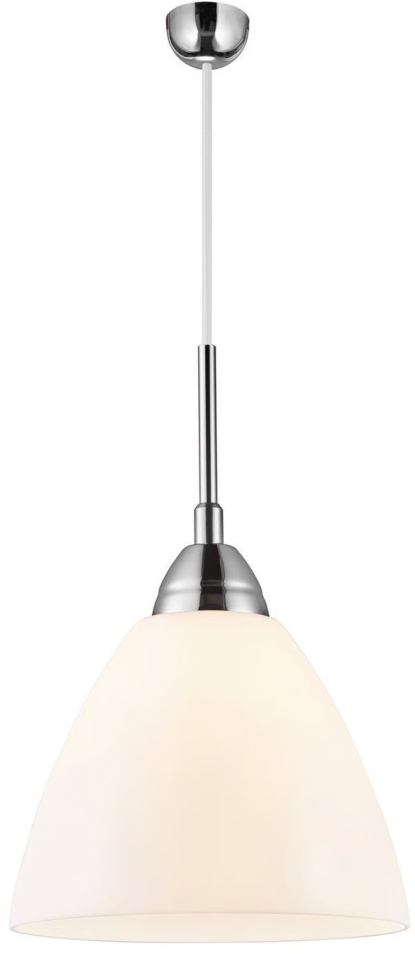 Darmowa Dostawa - Lampa wisząca 1x60 W biała-chrom Nordlux Read 73163010