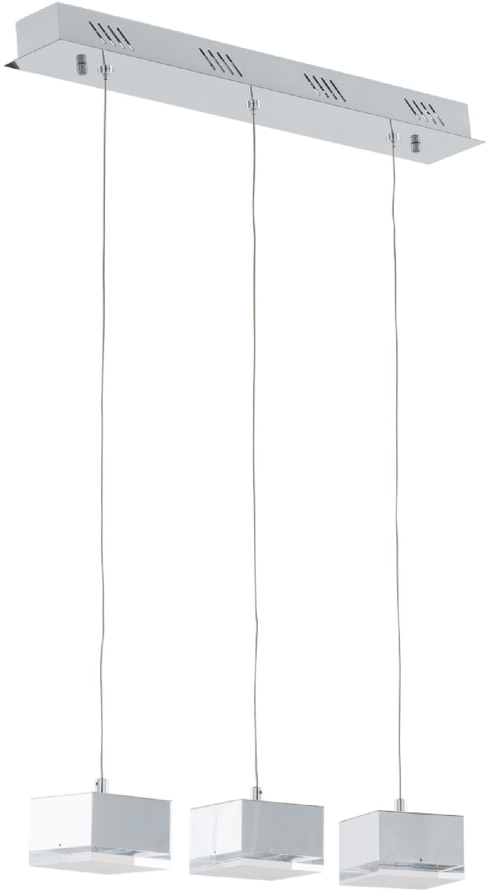 Darmowa Dostawa - Lampa wisząca 3x12 W chrom Italux Seth MD140090163A