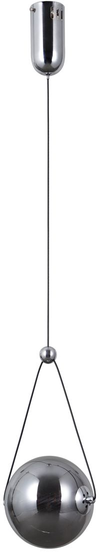 Darmowa Dostawa - Lampa wisząca 1x6 W chrom-przydymiona Italux Rastia PND34361SCHSG
