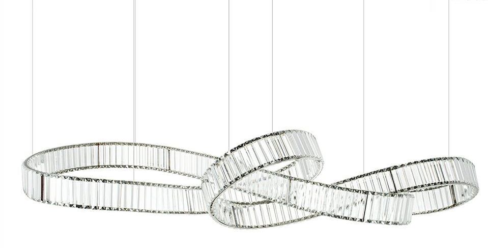 Darmowa Dostawa - Lampa wisząca 1x75 W chrom Moosee Wave MSE1501100199
