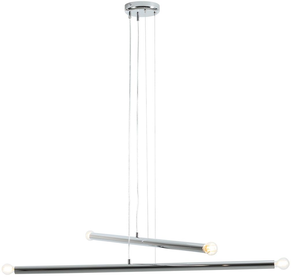 Darmowa Dostawa - Lampa wisząca 4x10 W chrom Aldex Tubo 1072L4