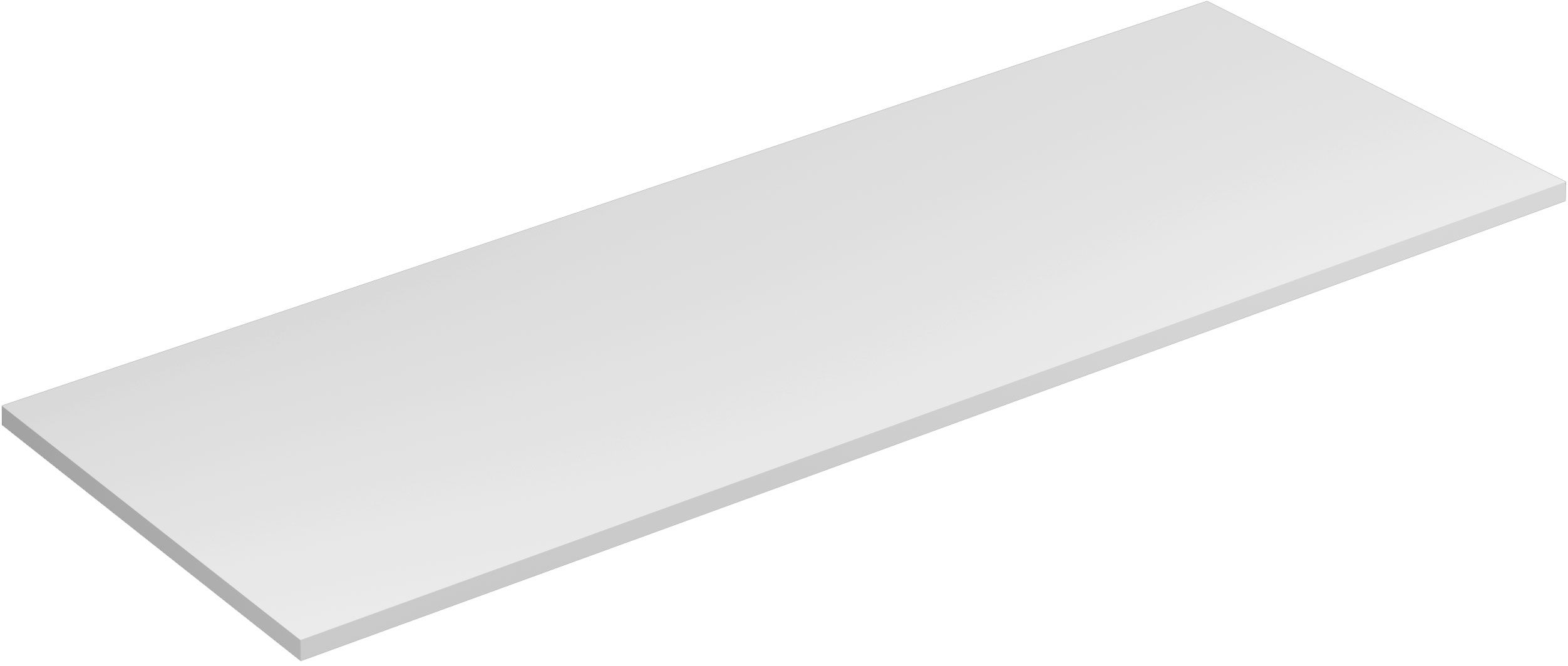 Darmowa Dostawa - Blat naszafkowy 140x50 cm biały Kludi Icos 50T14053