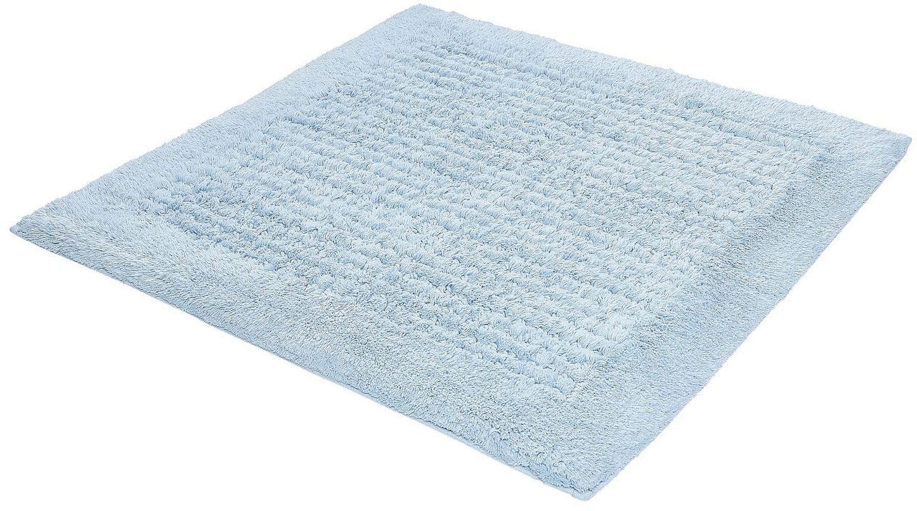 Darmowa Dostawa - Dywanik łazienkowy 60x60 cm kwadratowy niebieski Kleine Wolke Net 9171649135
