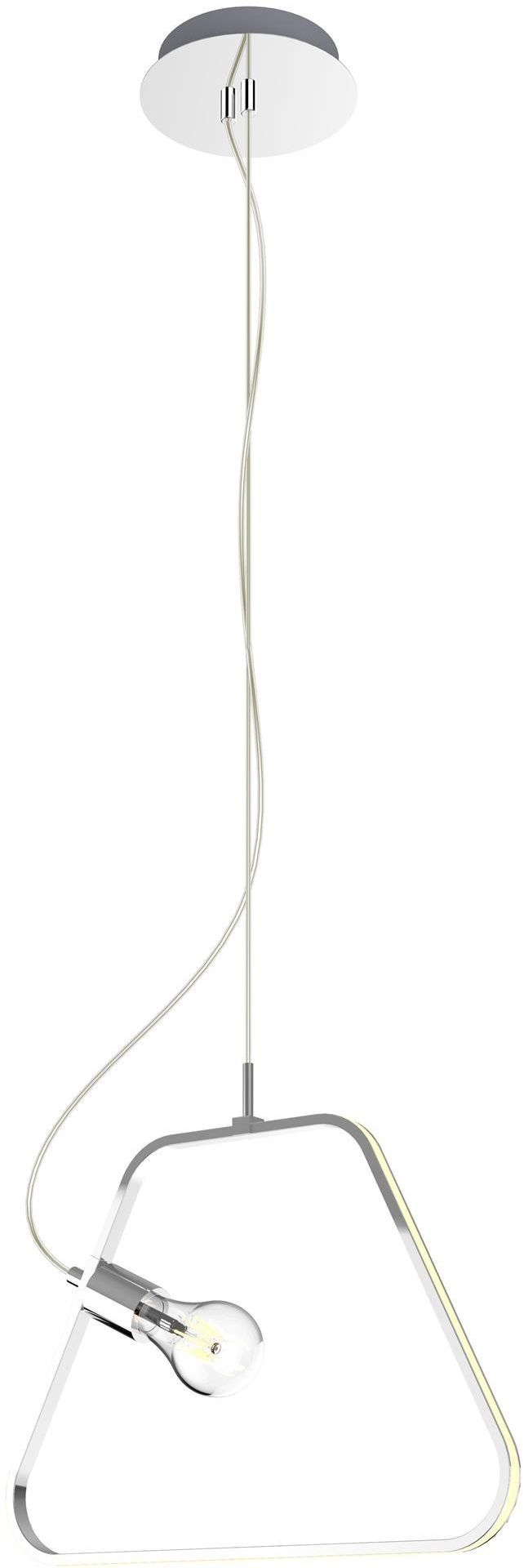 Darmowa Dostawa - Lampa wisząca 2x60 W chrom Apeti Ikaria A0023320