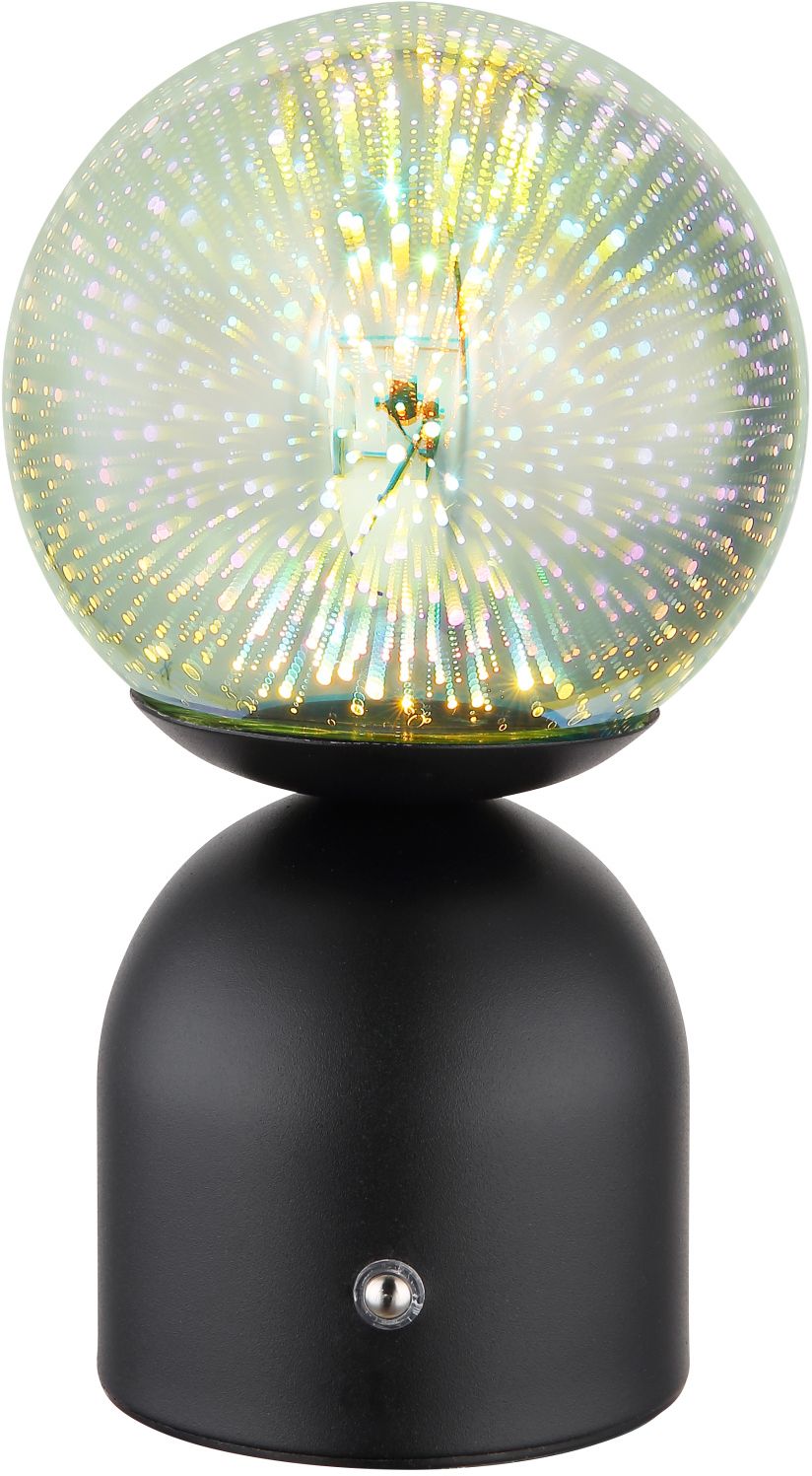 Darmowa Dostawa - Lampa stołowa 1x2.5 W czarna Globo Lighting Julsy 21006SS
