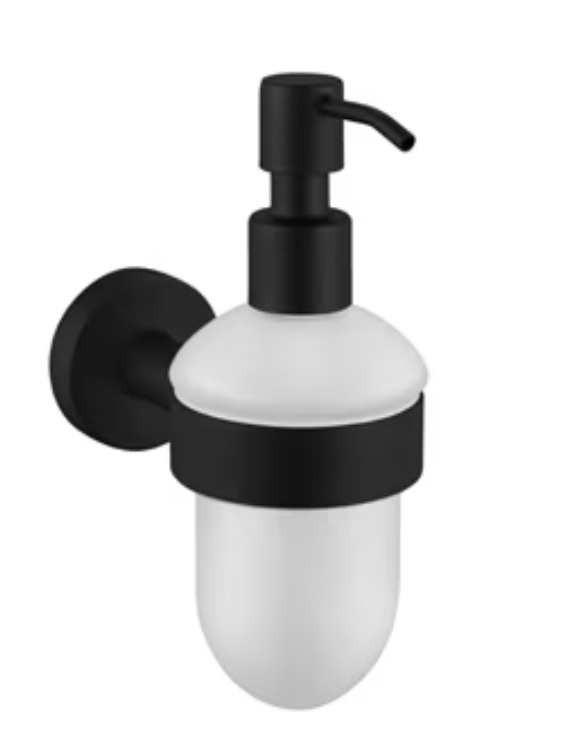 Darmowa Dostawa - Dozownik do mydła 200 ml czarny Kronenbach Lima 2.0 Black 292000650505