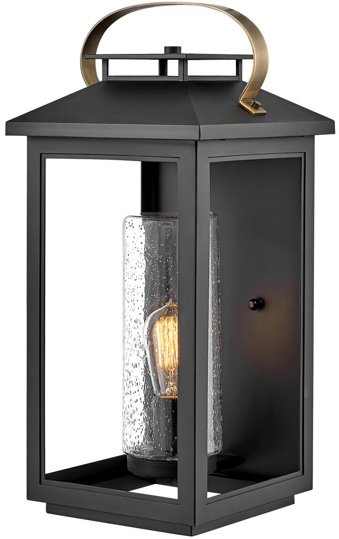 Darmowa Dostawa - Kinkiet zewnętrzny 1x60 W czarny Quintiesse Atwater QNATWATERLBK
