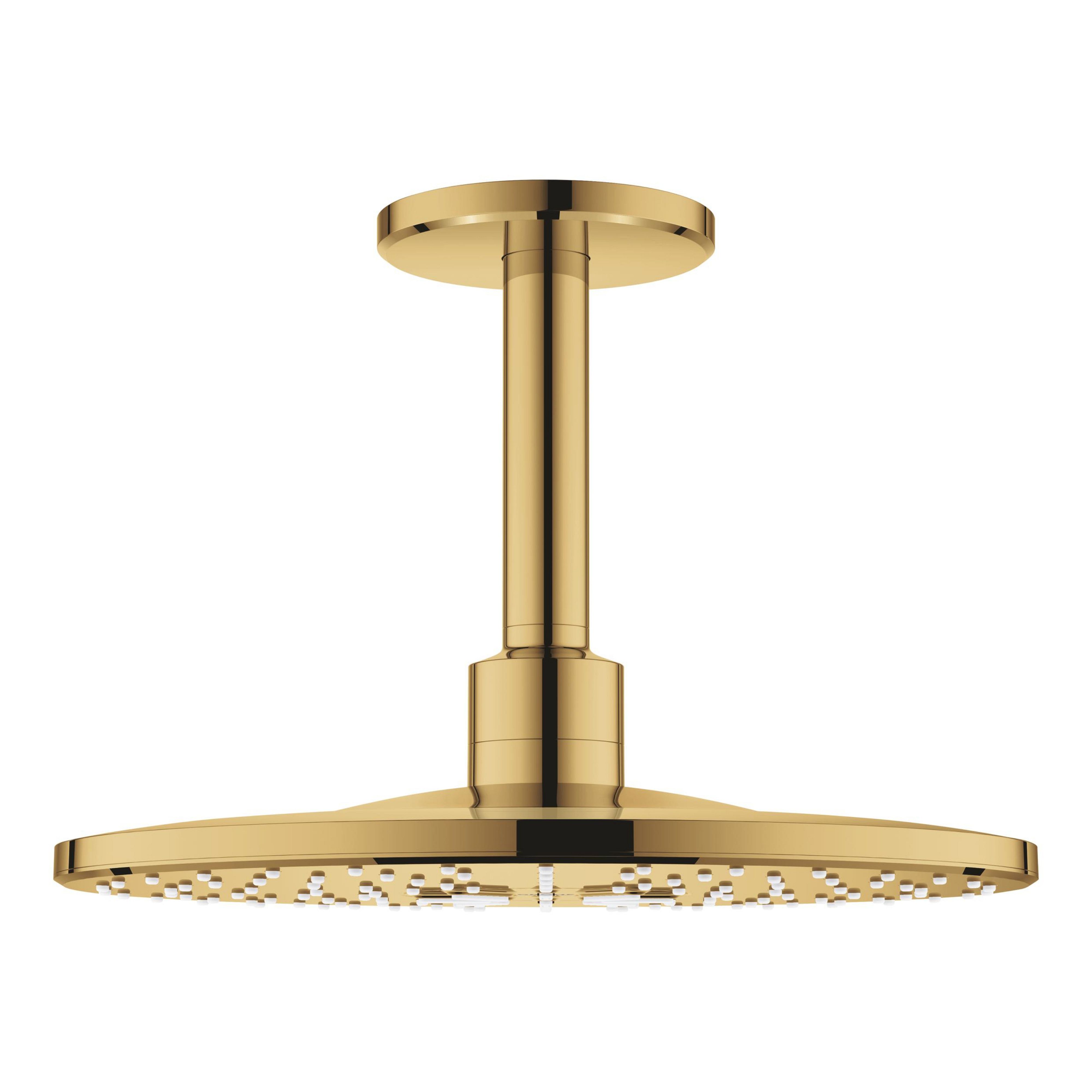 Darmowa Dostawa - Deszczownica z ramieniem 31x31 cm okrągła cool sunrise Grohe Rainshower 26477GL0