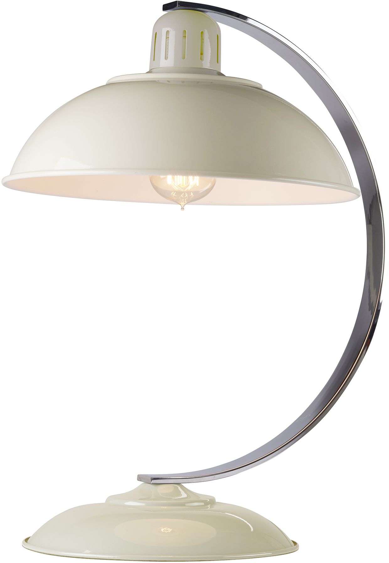 Darmowa Dostawa - Lampa biurkowa 1x60 W kremowa Elstead Lighting Franklin FRANKLINCREAM