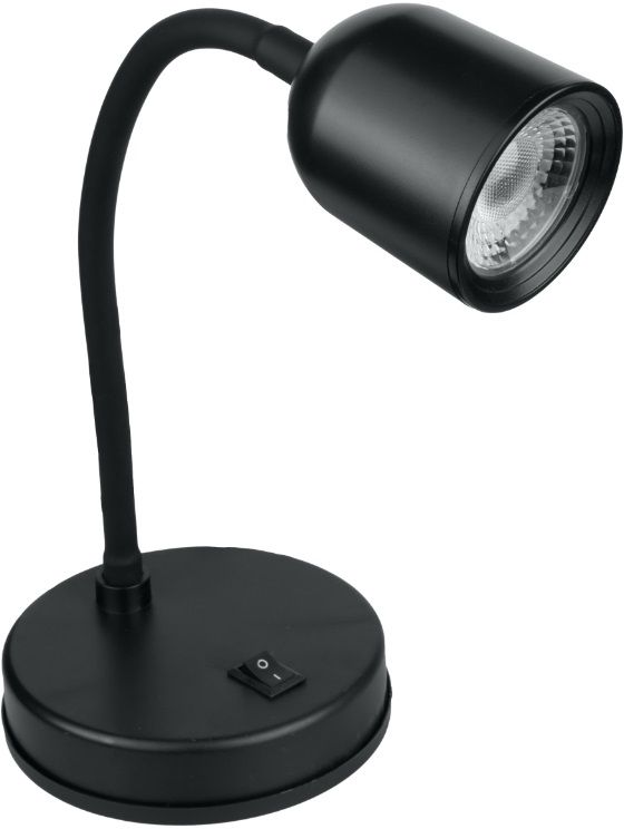 Darmowa Dostawa - Lampa biurkowa 1x4 W czarna DPM R2T4WB