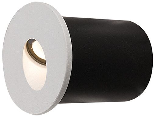 Darmowa Dostawa - Kinkiet zewnętrzny 1x2 W biały-czarny Nowodvorski Lighting Oia Led 9103