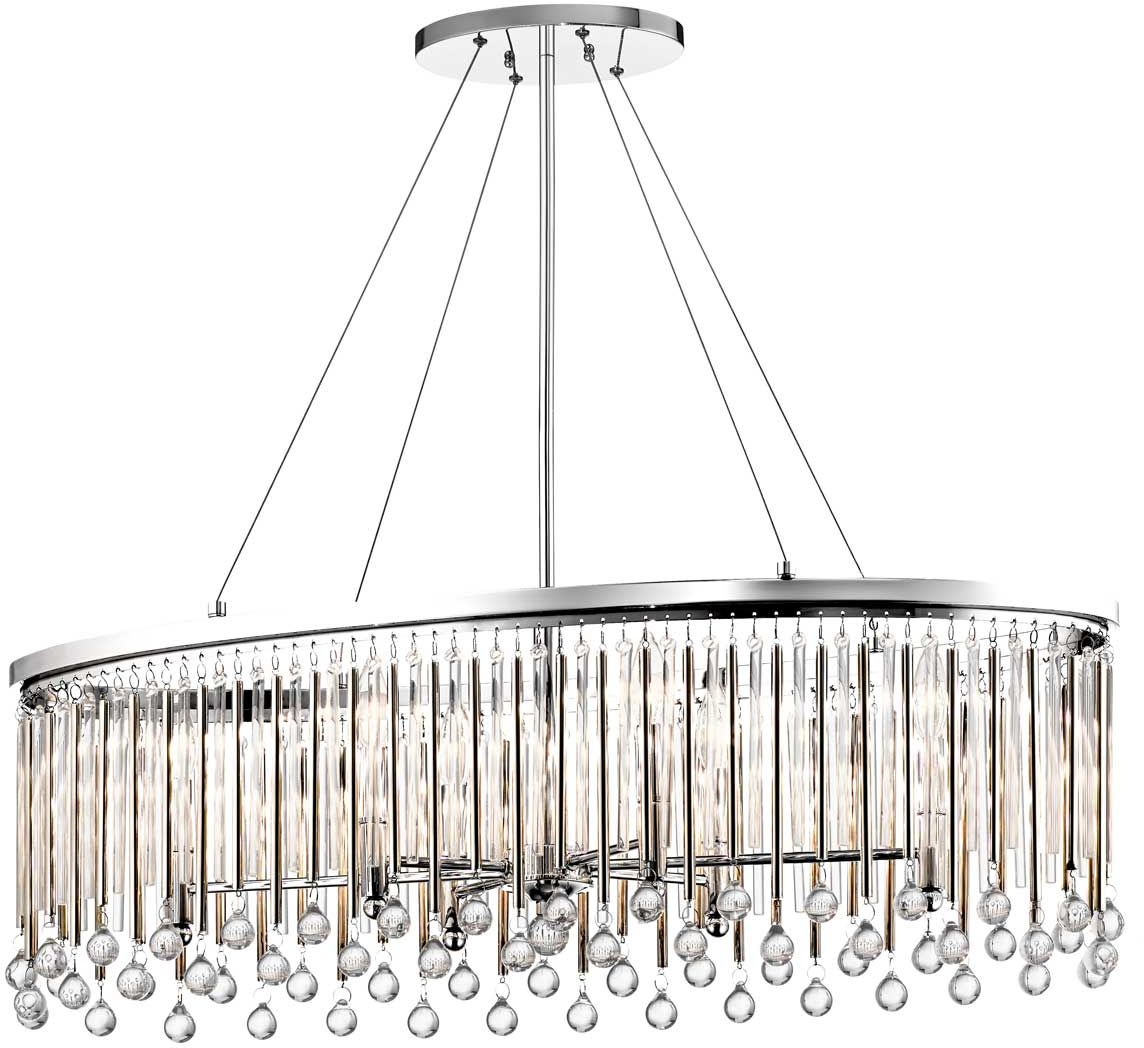 Darmowa Dostawa - Lampa wisząca 6x60 W chrom Elstead Lighting Piper KLPIPERISLEPC