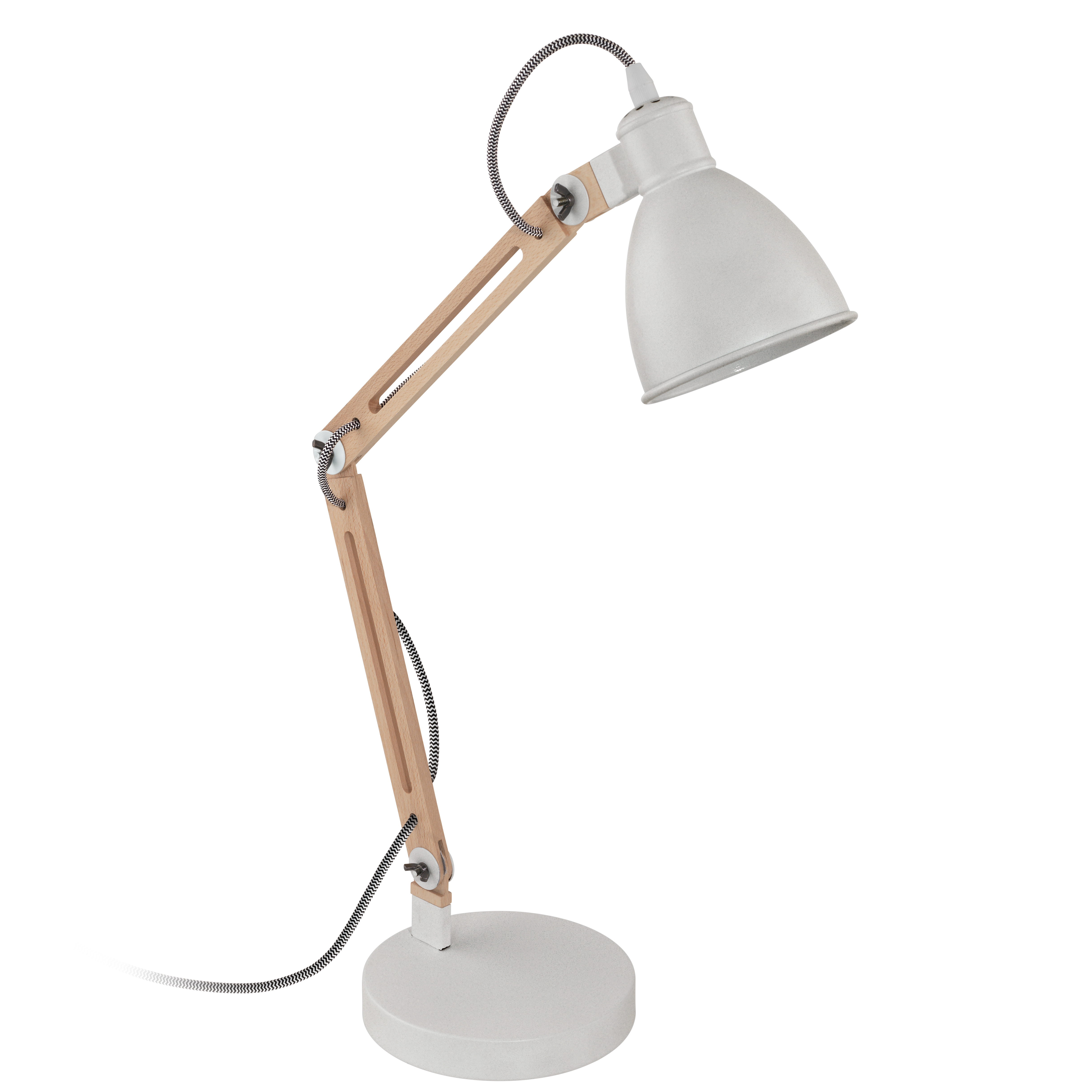 Darmowa Dostawa - Lampa biurkowa 1x18 W biała Eglo Torona 901294