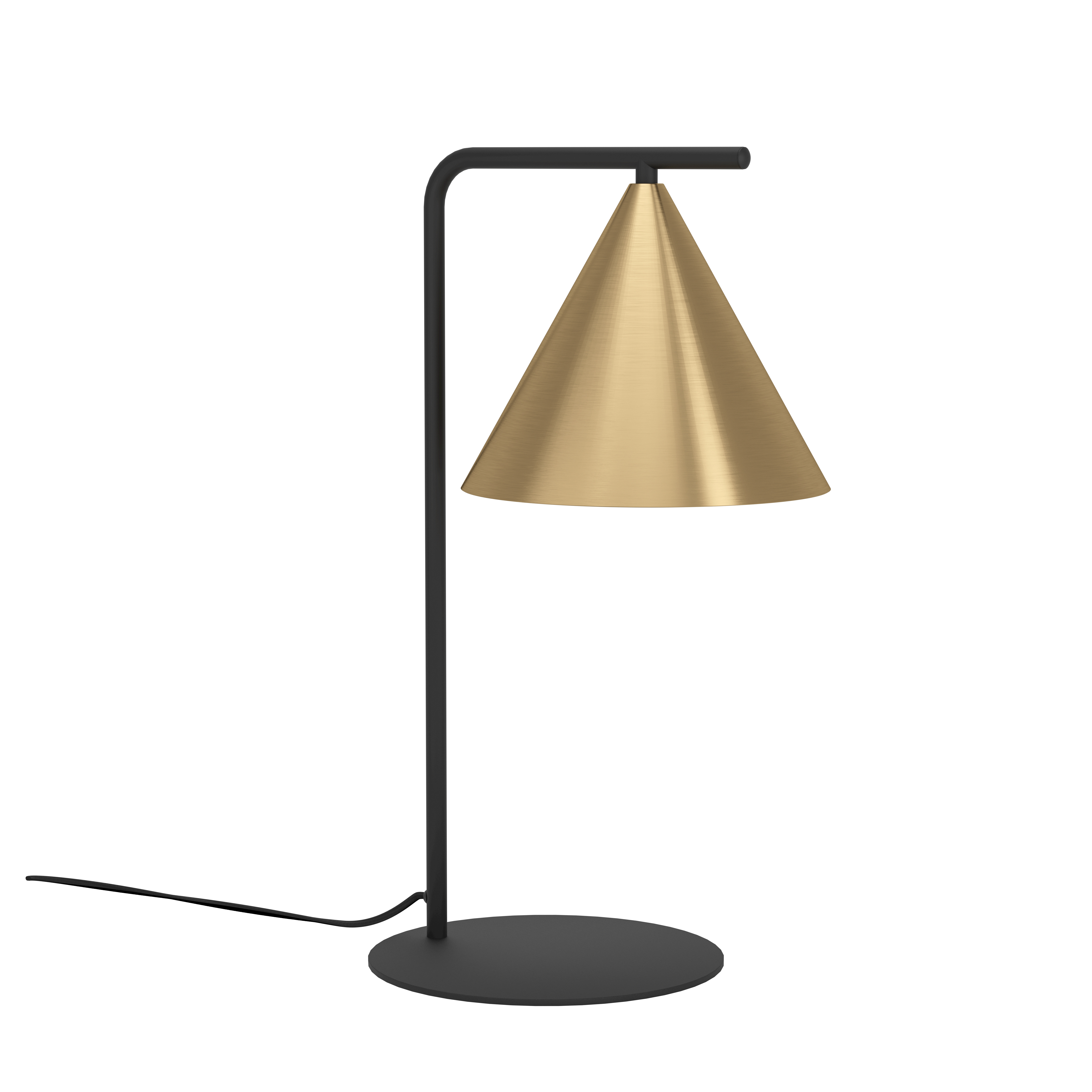 Darmowa Dostawa - Lampa stołowa 1x40 W czarna-złota Eglo Narices 99593