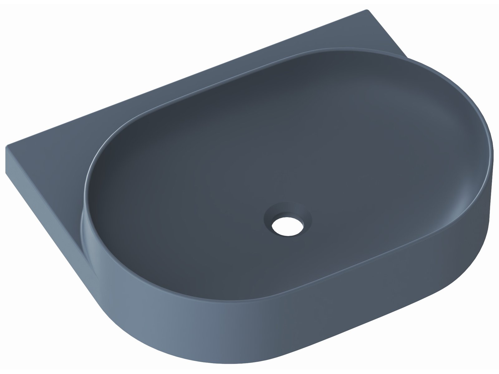 Darmowa Dostawa - Umywalka 60.5x50 cm półokrągła ścienna-meblowa Ravak Yard XJX07060000