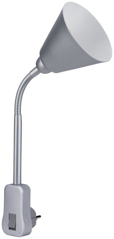 Darmowa Dostawa - Lampa biurkowa 1x20 W szara Paulmann Janus PL95429