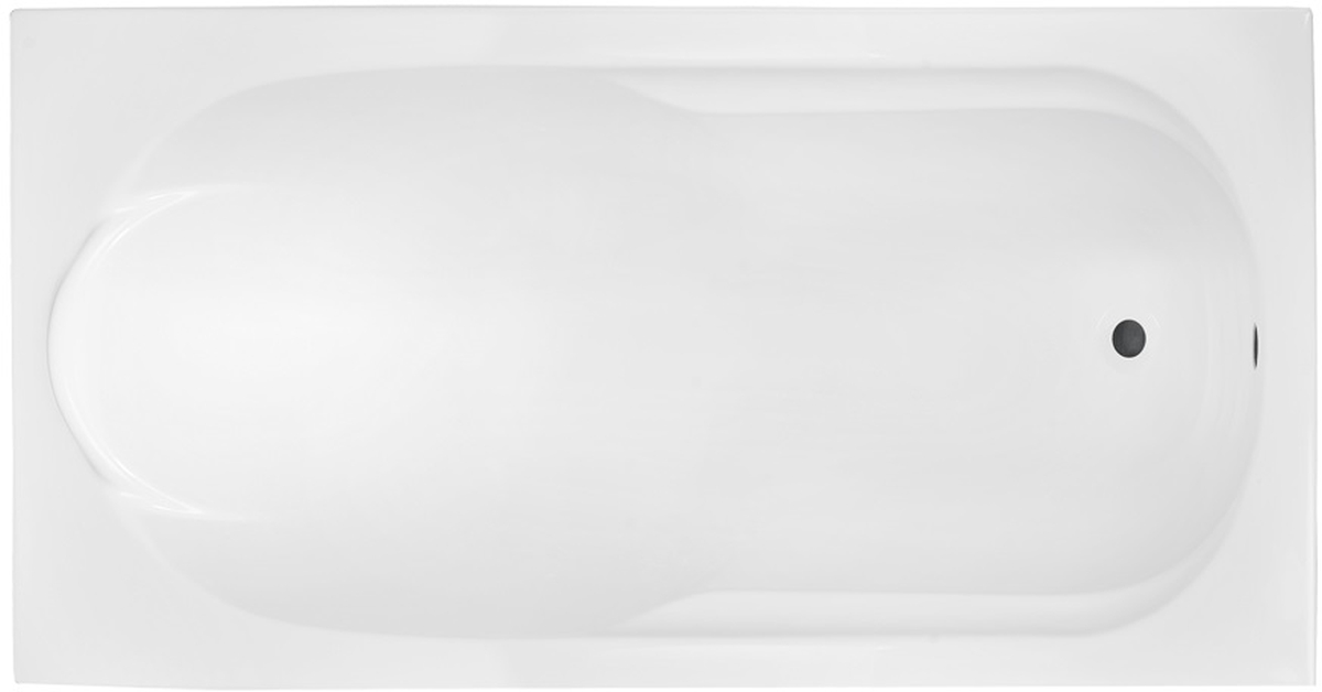 Darmowa Dostawa - Wanna prostokątna 138x70 cm biała Besco Bona #WAB140PK