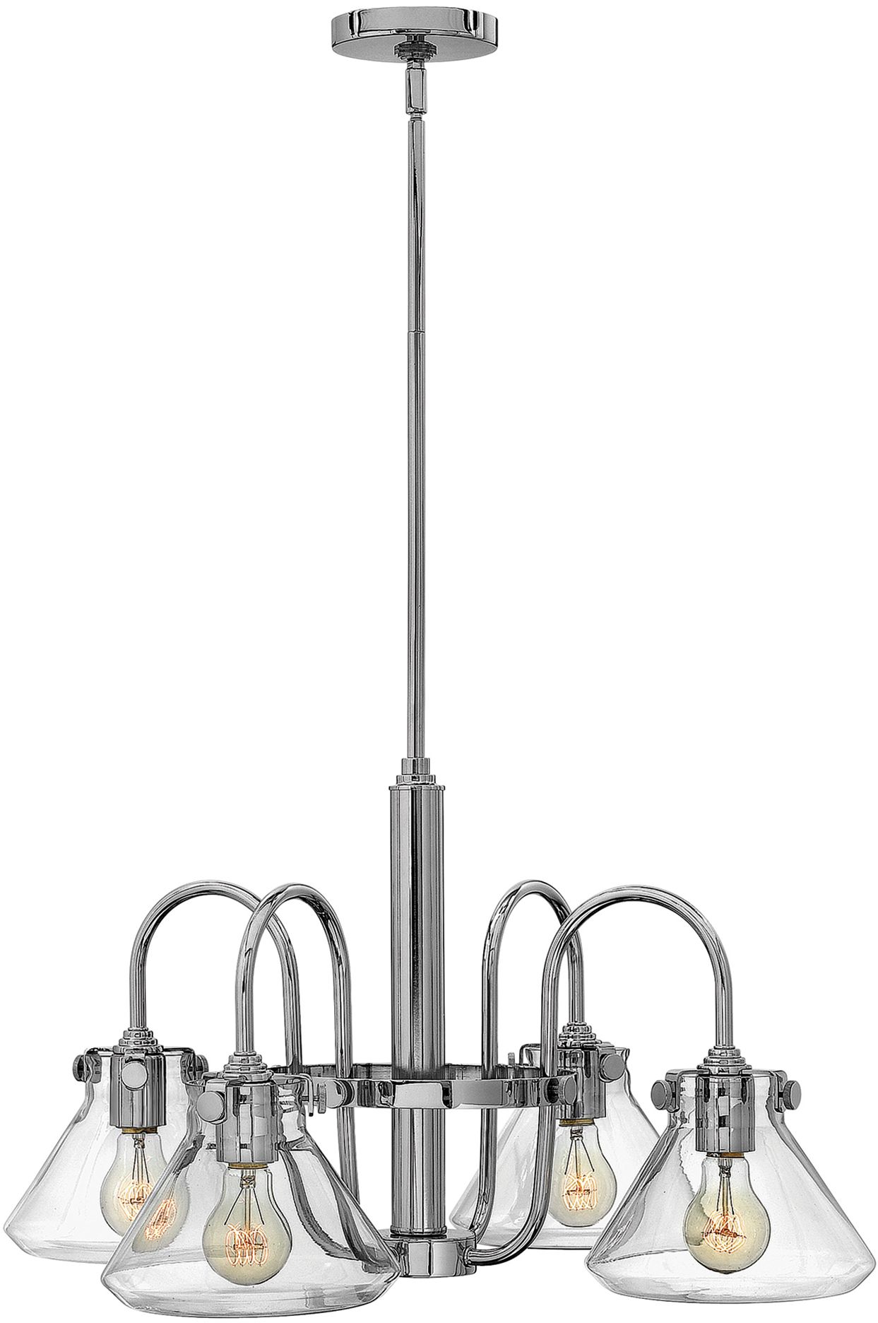 Darmowa Dostawa - Lampa wisząca 4x60 W chrom Elstead Lighting Congress HKCONGRESS4ACM