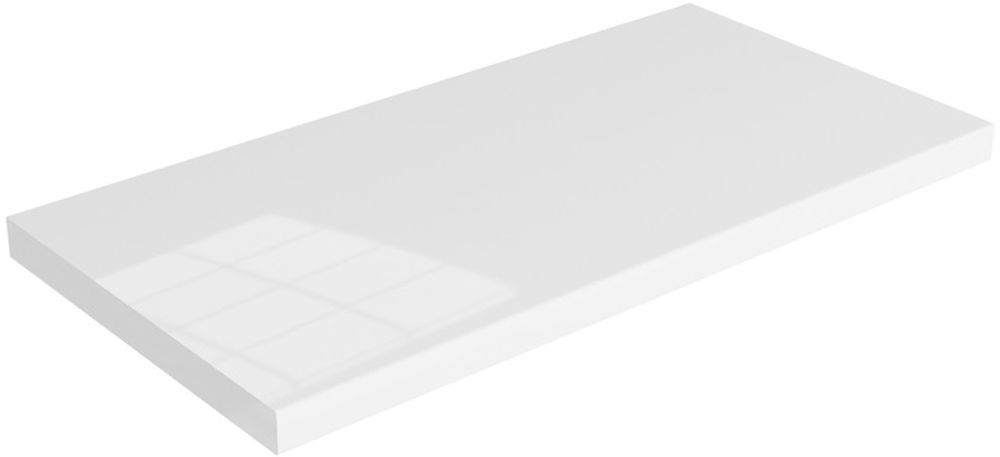 Darmowa Dostawa - Blat naszafkowy 80.5x47 cm biały LaVita White 5900378324508