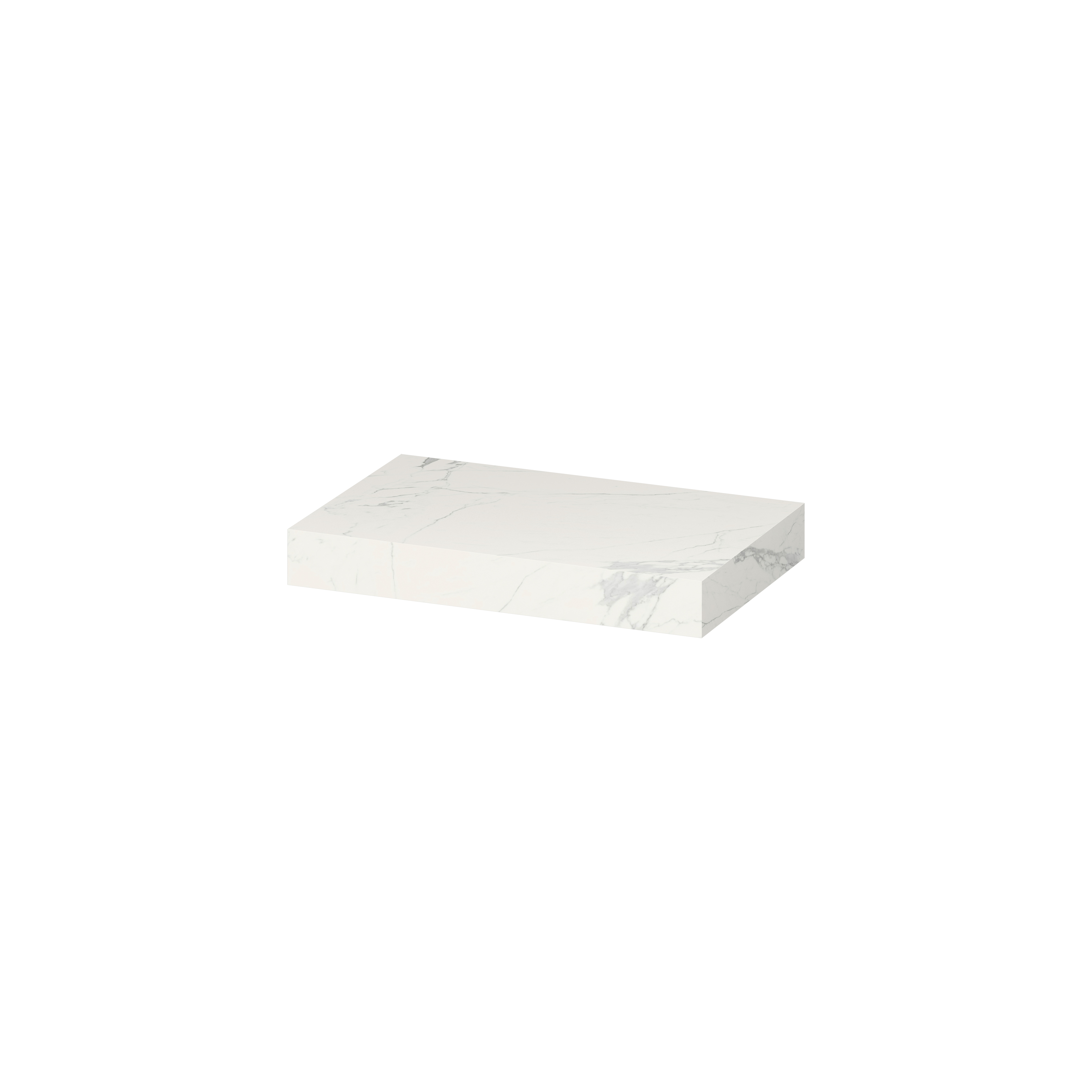 Darmowa Dostawa - Blat 80x50 cm biały Meissen Keramik Kontra S801528