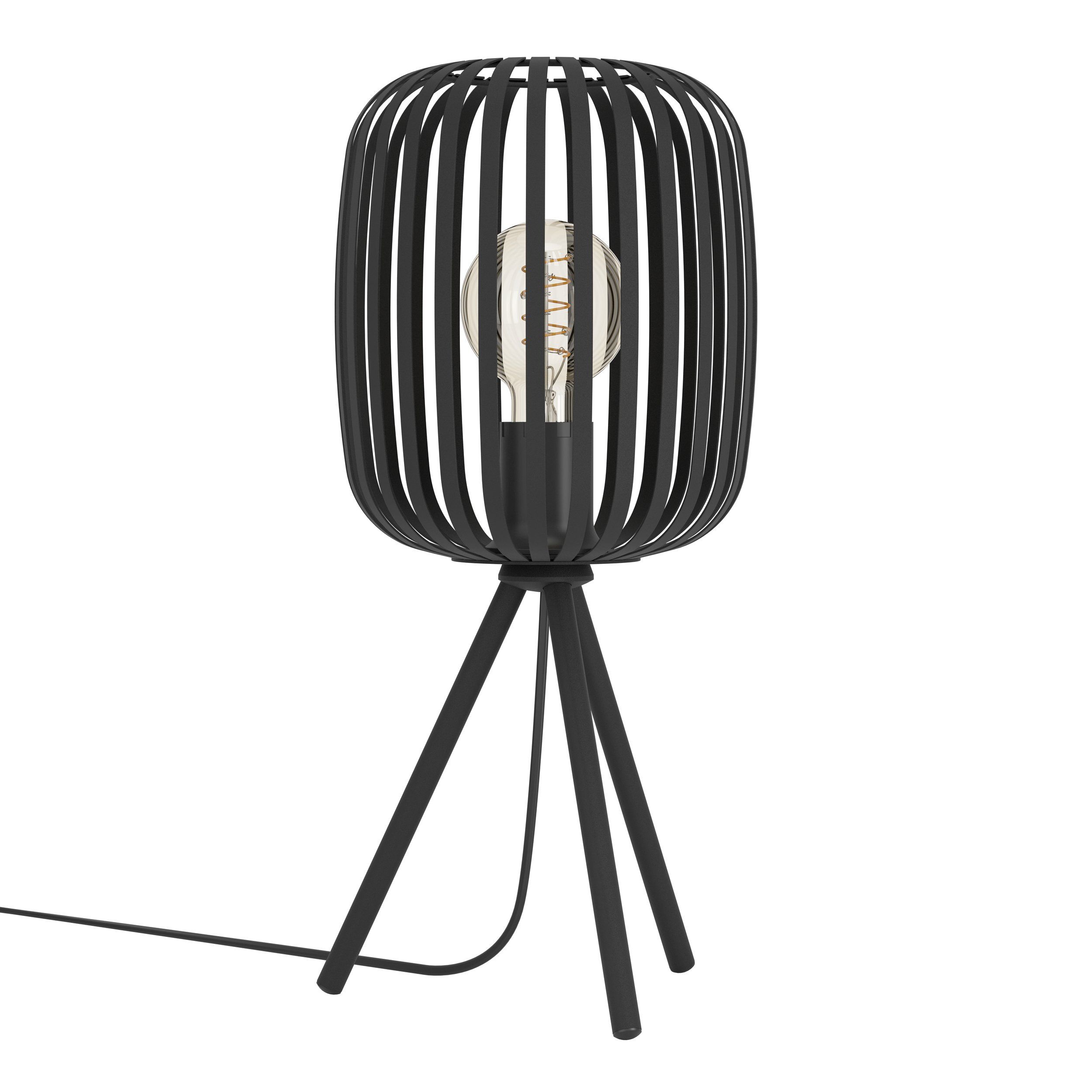 Darmowa Dostawa - Lampa stołowa 1x60 W czarna Eglo Romazzina 900519
