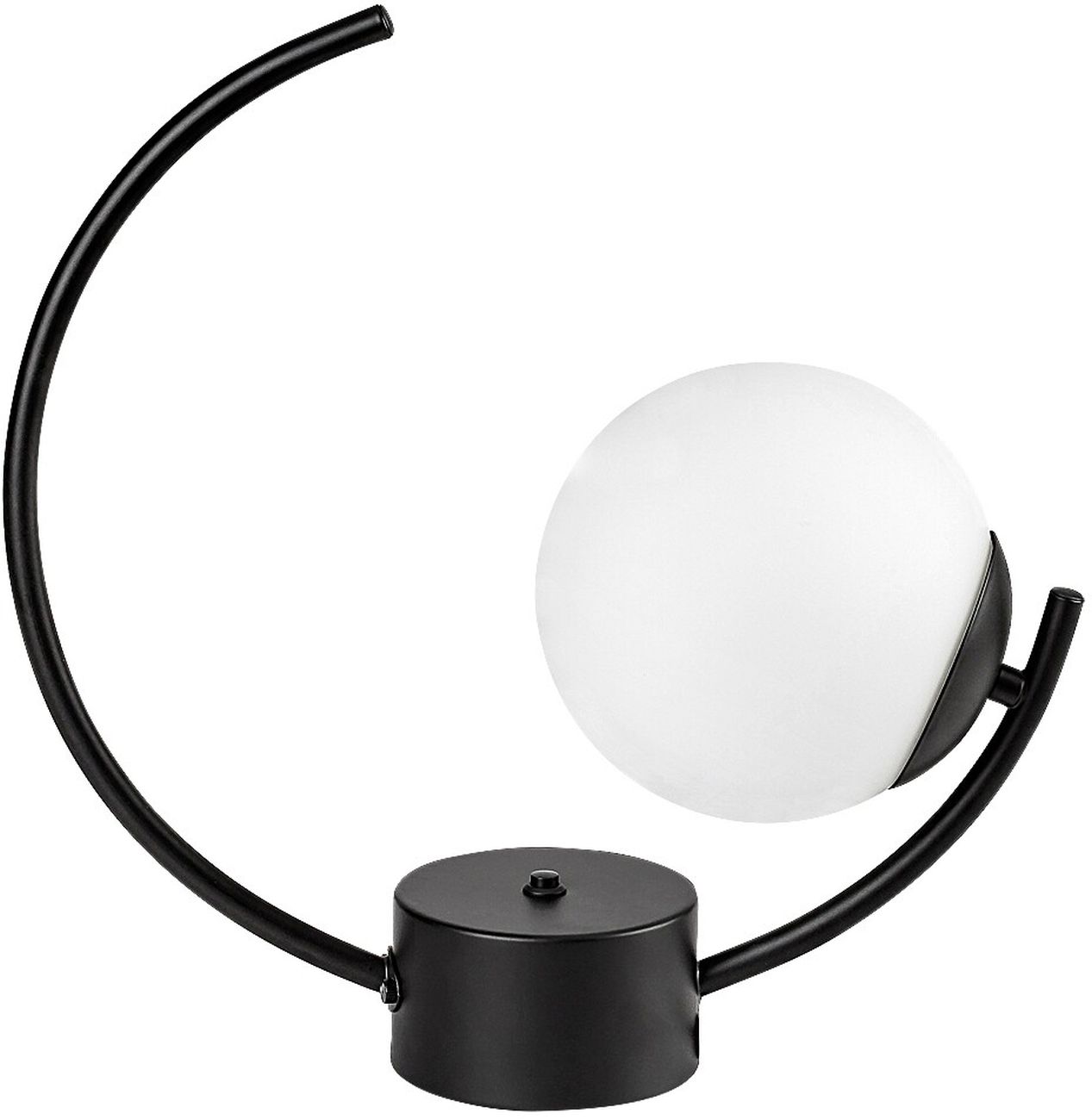 Darmowa Dostawa - Lampa stołowa 1x25 W biała-czarna Rabalux Mesiro 74035