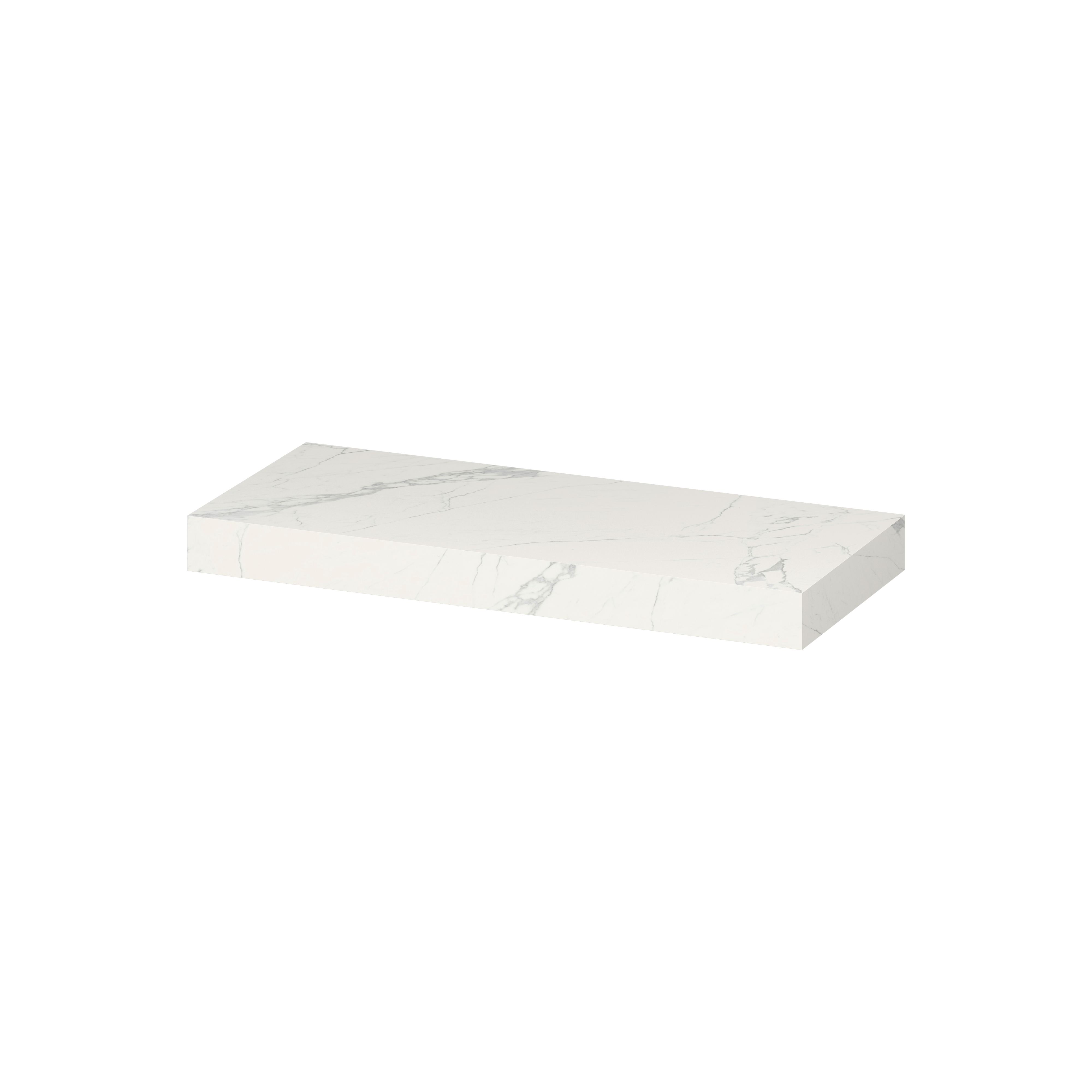 Darmowa Dostawa - Blat 120x50 cm biały Meissen Keramik Kontra S801527