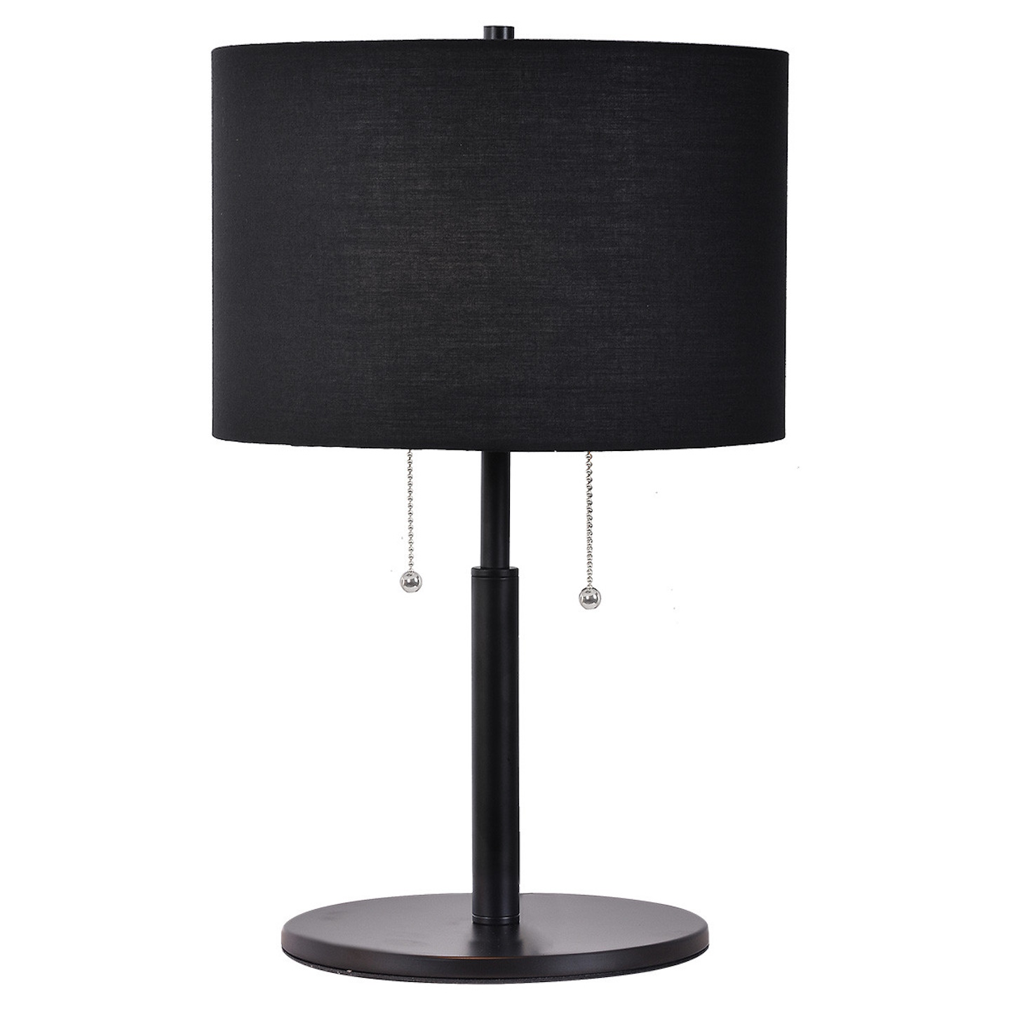 Darmowa Dostawa - Lampa stołowa 2x15 W czarna Light Prestige Fogo LP03042TBK