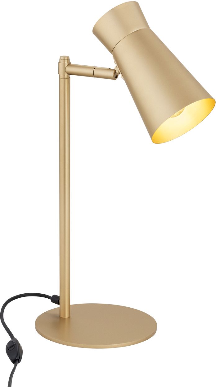 Darmowa Dostawa - Lampa biurkowa 1x7 W złota Argon Lord 8874
