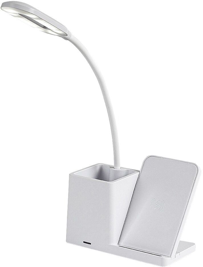 Darmowa Dostawa - Lampa biurkowa 1x4 W biała Rabalux Cerie 74233