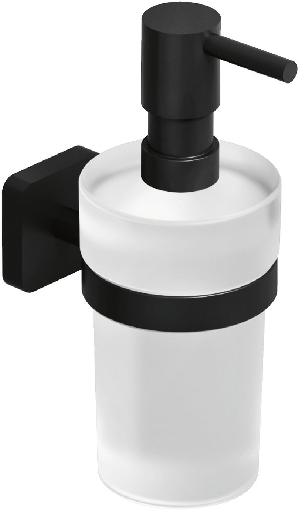 Darmowa Dostawa - Dozownik do mydła 150 ml czarny Kludi Vela S 2597639