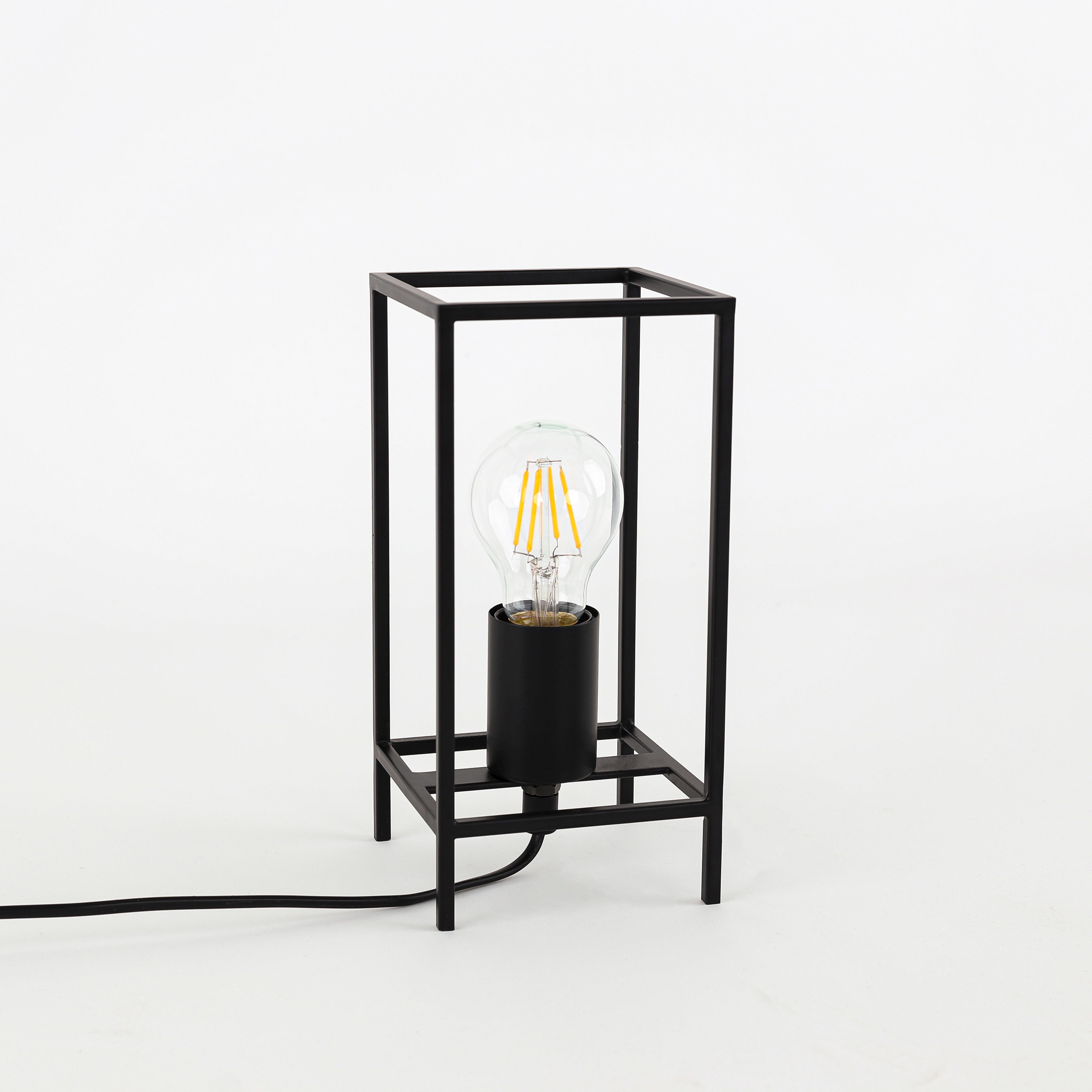 Darmowa Dostawa - Lampa biurkowa 1x40 W czarna Italux Melando TB33431SBK