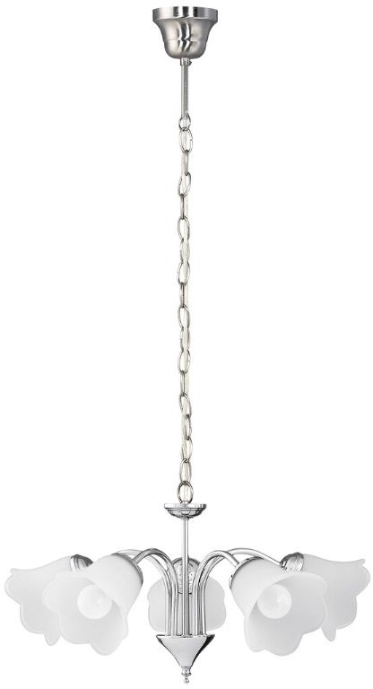 Darmowa Dostawa - Lampa wisząca 5x40 W chrom Rabalux Rafaella 7245
