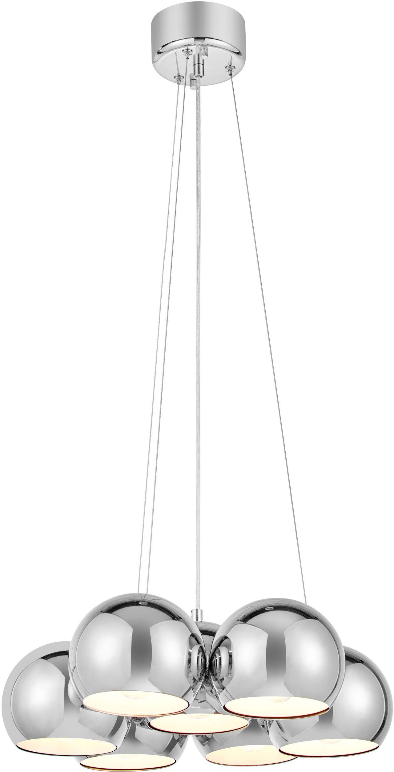 Darmowa Dostawa - Lampa wisząca x40 W chrom Markslöjd Cupolo 109167