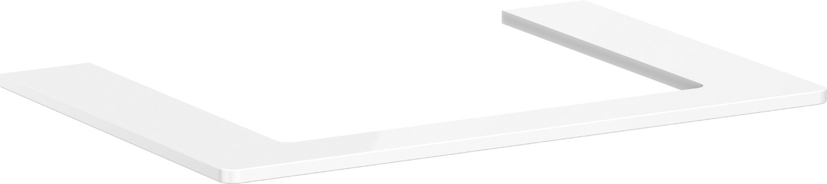 Darmowa Dostawa - Blat naszafkowy 78x55 cm biały Hansgrohe Xelu Q 54109050