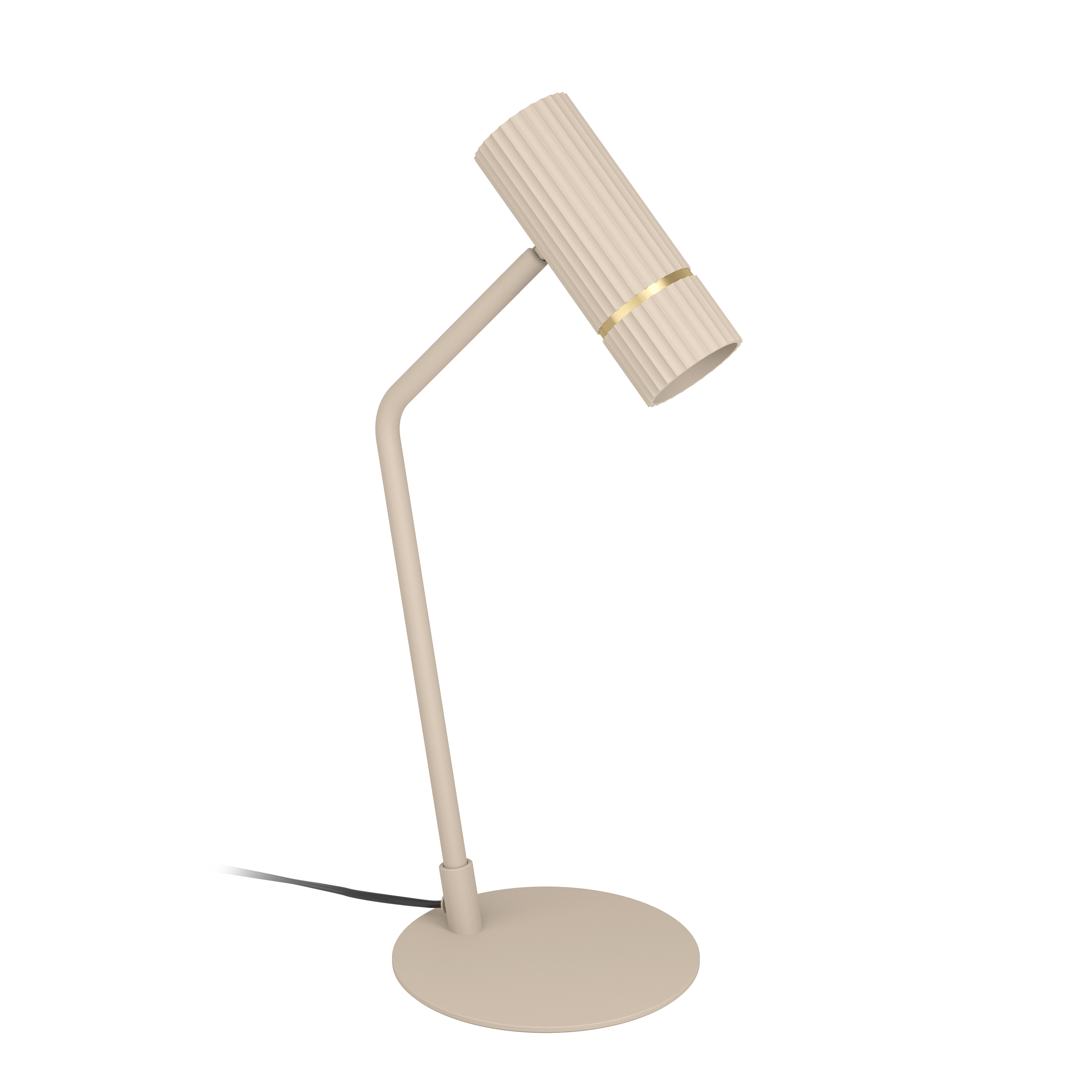 Darmowa Dostawa - Lampa biurkowa 1x5 W piaskowa Eglo Caminia 901154