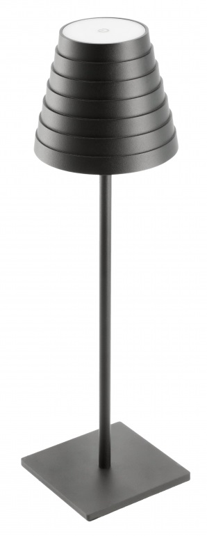 Darmowa Dostawa - Lampa stołowa 1x2.5 W czarna GTV Fizzi LDFIZZI10DEC