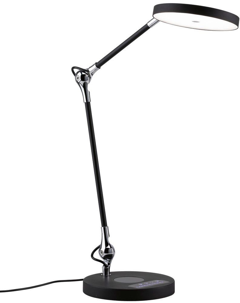 Darmowa Dostawa - Lampa biurkowa 1x11 W czarna Paulmann Numis PL78910