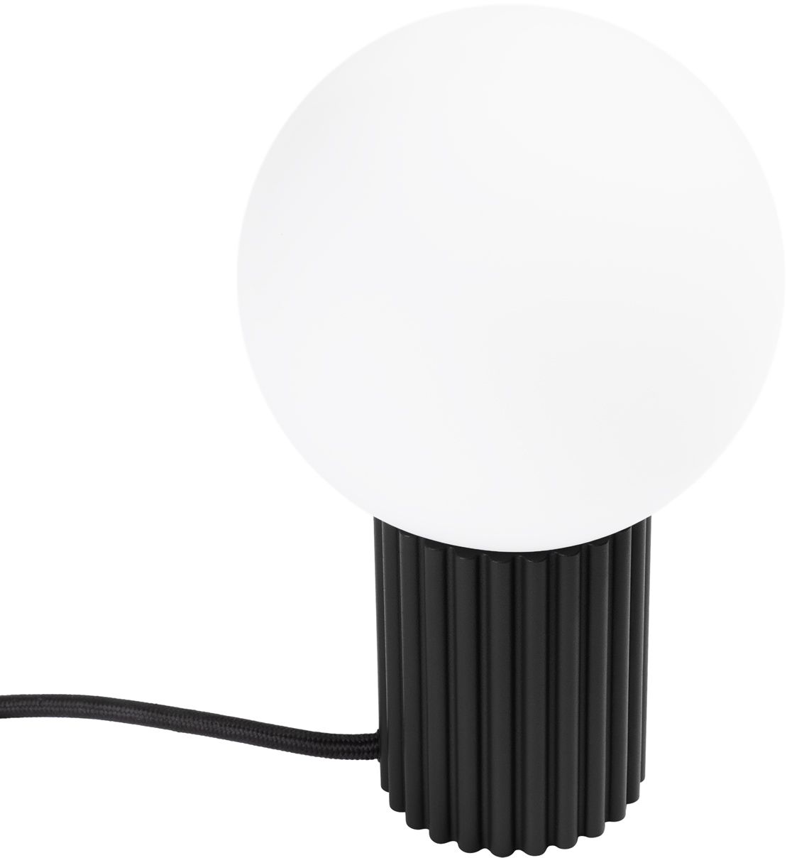 Darmowa Dostawa - Lampa biurkowa 1x8 W biała-czarna Sollux Lighting Halo SL1716