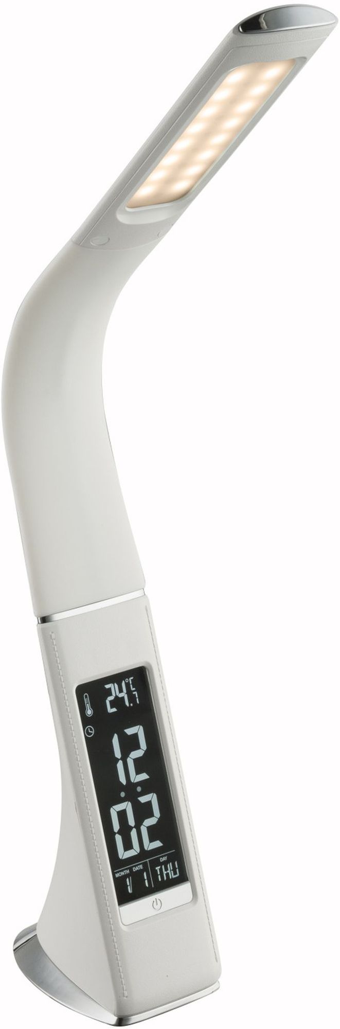 Darmowa Dostawa - Lampa biurkowa 1x6.5 W biała-chrom Globo Lighting Sophie 58333