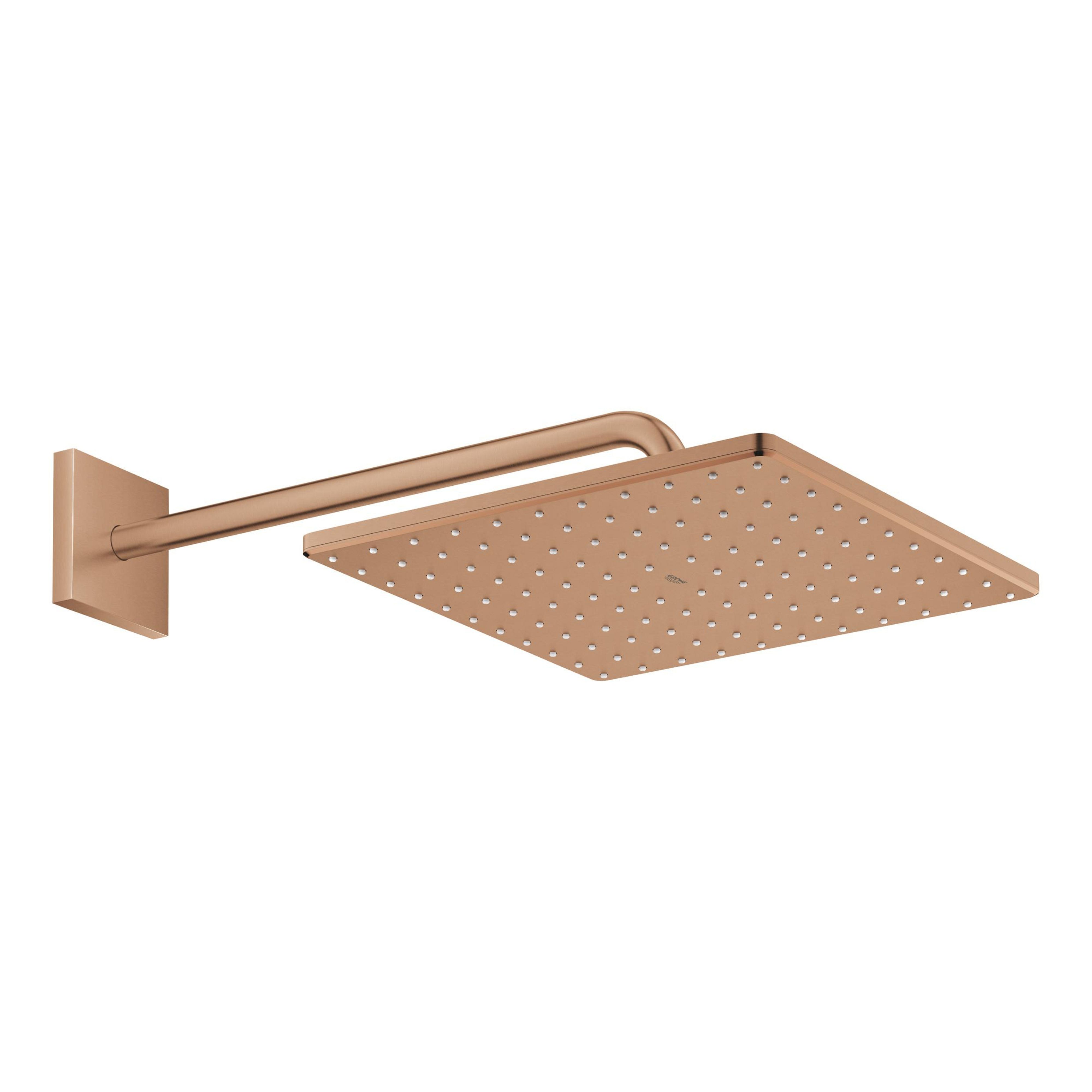 Darmowa Dostawa - Deszczownica 31x31 cm kwadratowa brushed warm sunset Grohe Rainshower 26564DL0