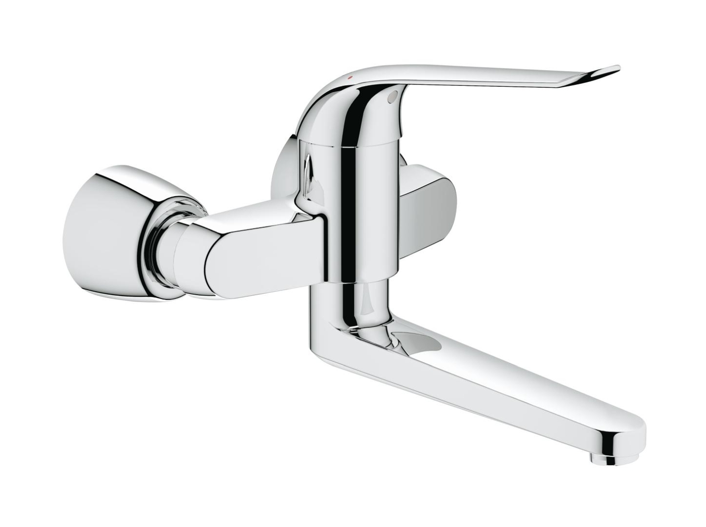 Darmowa Dostawa - Bateria umywalkowa ścienna starlight chrome Grohe Euroeco Special 32774000