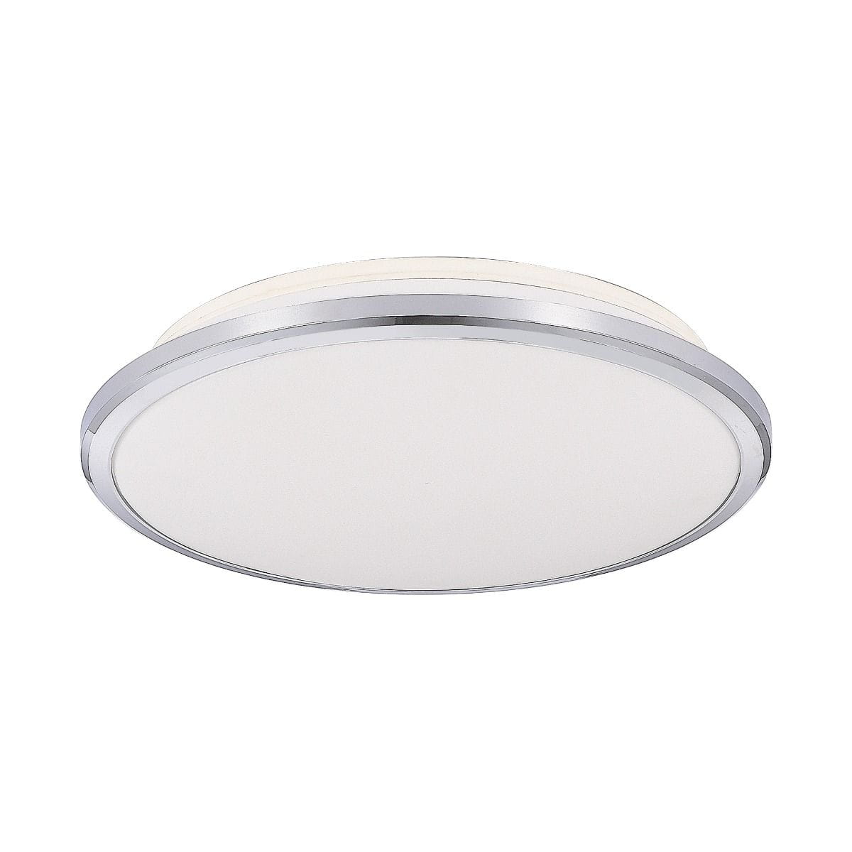 Darmowa Dostawa - Plafon 1x22 W biały-chrom Zuma Line Moren MS70224VCH